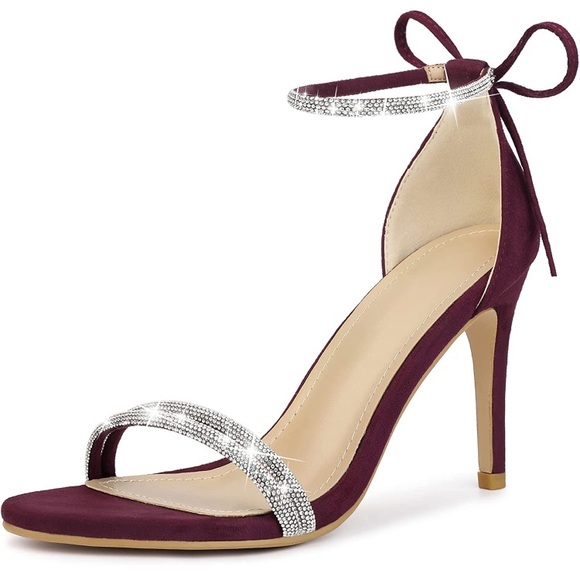 NWT burgundy / maroon heels size 7 - Picture 1 of 5